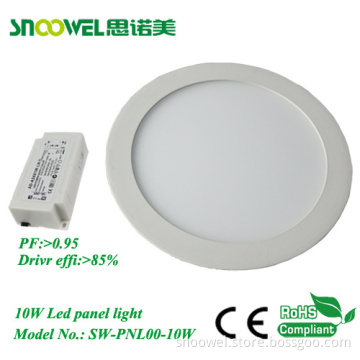 Round 10w Led Panel Light 